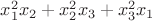 $x_1^2x_2+x_2^2x_3+x_3^2x_1$