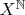 $X^\mathbb{N}$