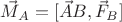 $\vec M_A = [\vec AB, \vec F_B]$