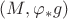 $(M, \varphi_*g)$