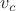 $v_{c}$