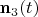 $\mathbf{n}_3(t)$