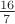 $\frac{16}{7}$