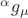 ${}^\alpha g_\mu  $