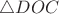 $\triangle DOC$ $\triangle DOC$