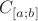 $C_{[a;b]}$