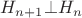 $H_{n+1} \bot H_{n}$