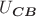 $U_{\boldsymbol{CB}}$