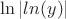 $\ln|ln(y)|$