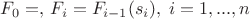 $F_0=\QQ,\, F_i=F_{i-1}(s_i),\;i=1,...,n$