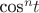 cos^nt