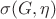 $\sigma(G,\eta)$ $\sigma(G,\eta)$