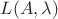 $L(A,\lambda)$