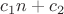 $c_1 n+c_2$