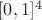$[0,1]^4$