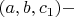 $(a,b,c_1)-$