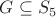 $G \subseteq S_5$