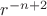 $r^{-n+2}$