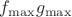 $f_{\max}g_{\max}$