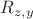 $R_{z,y}$ $R_{z,y}$