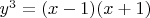$y^3=(x-1)(x+1)$