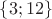 $\{3;12\}$
