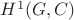 $H^{1}(G,C)$