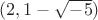 $(2,1-\sqrt {-5})$