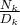 $\frac{N_k}{D_k}$