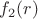 $f_{2}(r)$