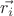 $\vec{r_{i}}$