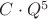 $C\cdot Q^5$