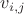 $v_{i,j}$