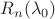 $R_n (\lambda _0 )$ $R_n (\lambda _0 )$