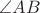 $\angle{AB}$