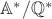 $\mathbb{A}^*/\mathbb{Q}^*$