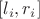 $$[l_i, r_i]$$