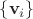 $\{\mathbf{v}_i\}$