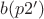$b(p2')$