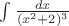 $\int \frac{dx}{(x^2+2)^3}$