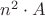 $n^2\cdot A$