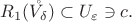 $R_1(\mathring{V_\delta}) \subset U_\varepsilon \ni c.$ $R_1(\mathring{V_\delta}) \subset U_\varepsilon \ni c.$