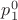 $p^0_1$