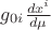 $g_{0i}\frac{dx^i}{d\mu}$
