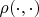 $\rho(\cdot,\cdot)$