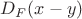 $D_{F}(x-y)$