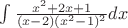 $\int \frac {x^2+2x+1} {(x-2)(x^2-1)^2} dx$