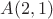 $A(2,1)$