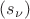 $(s_{\nu})$