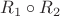 $R_1\circ R_2$